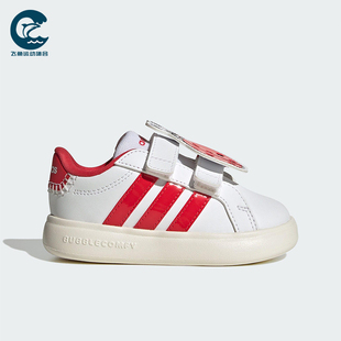 婴童日常低帮魔术贴休闲运动鞋 Adidas 款 春季 KJ8652 阿迪达斯正品