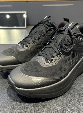 李宁正品SOFT LITE男女同款舒适轻便低帮耐磨系带休闲鞋AGLU033-6