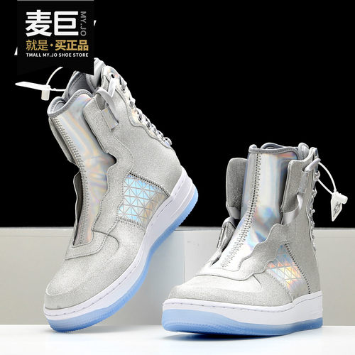 Nike/耐克正品 AIR FORCE 1 CNY新年限定女子高帮板鞋BV7344-090