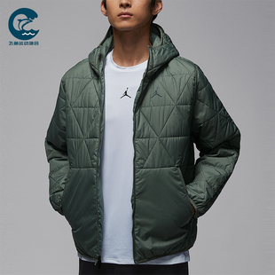 休闲运动连帽保暖梭织棉服FZ3163 JORDAN男士 351 耐克正品 Nike