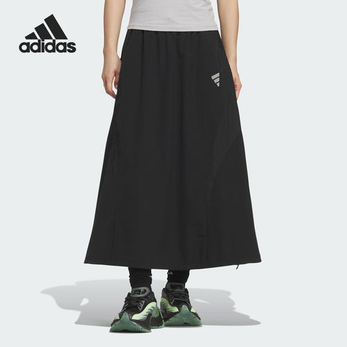Adidas/阿迪达斯正品FOS FUTURE女士梭织A字运动工装半身裙KF0699