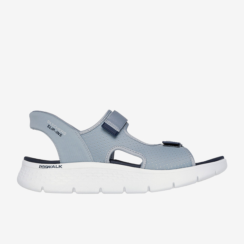 Skechers/斯凯奇正品GO系列男士休闲时尚轻便缓震魔术贴凉鞋,运动鞋new,运动沙滩鞋/凉鞋,淘宝优惠券,粉丝福利购,淘宝优惠卷