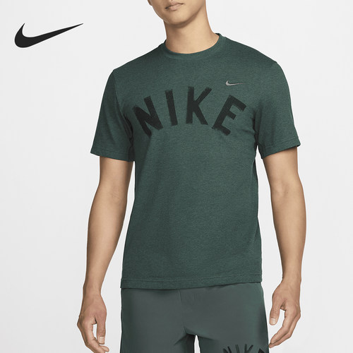 Nike/耐克正品2024新款男士运动训练休闲圆领短袖FV9771-338