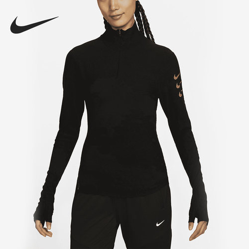 Nike/耐克正品春季新款女子半拉链休闲立领长袖T恤FN2262-010