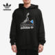 Adidas GN2159 HOODIE男子春秋运动套头衫 阿迪达斯正品 三叶草WORM