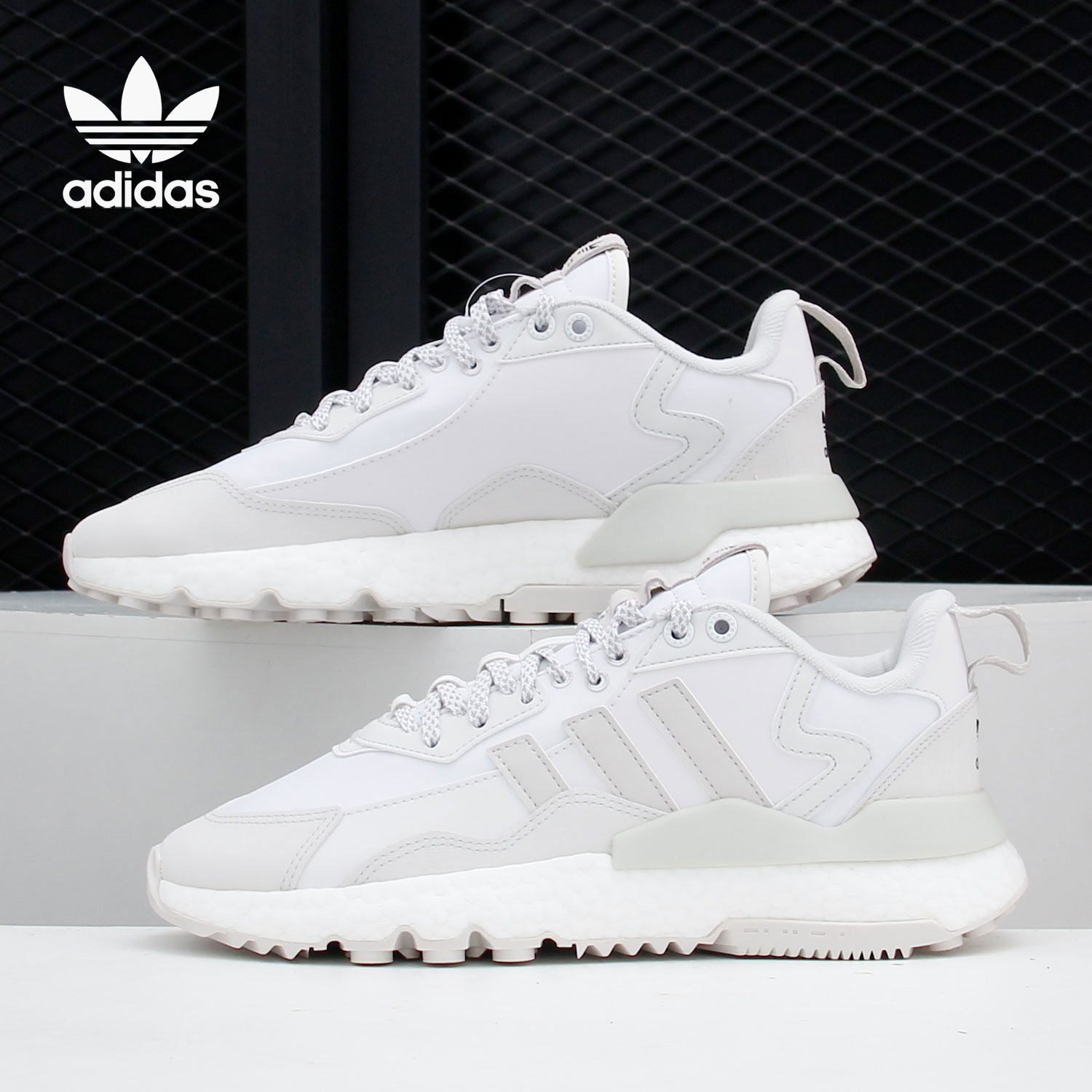 Adidas/阿迪达斯正品 NITE JOGGER 三叶草男女运动鞋 FZ3660,运动鞋new,运动休闲鞋,淘宝优惠券,粉丝福利购,淘宝优惠卷
