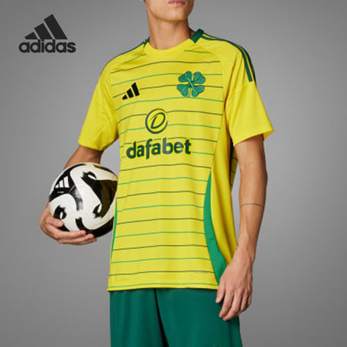Adidas阿迪达斯正品Celtic FCAEROREADY男短袖比赛服足球IU1315