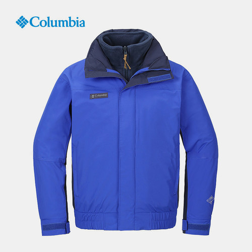 Columbia哥伦比亚正品男子户外抓绒内胆保暖三合一冲锋衣WE1190