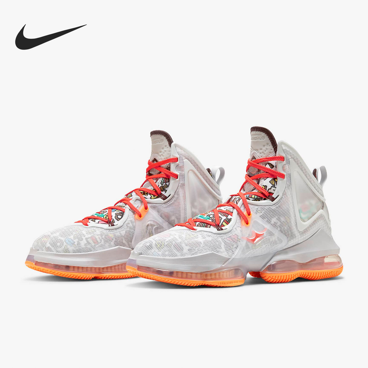 Nike/耐克正品LEBRON XIX EP男女运动实战篮球鞋DC9341-001