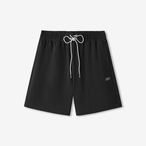 Skechers斯凯奇正品女梭织吸湿速干轻便舒适短裤L126W037-0018