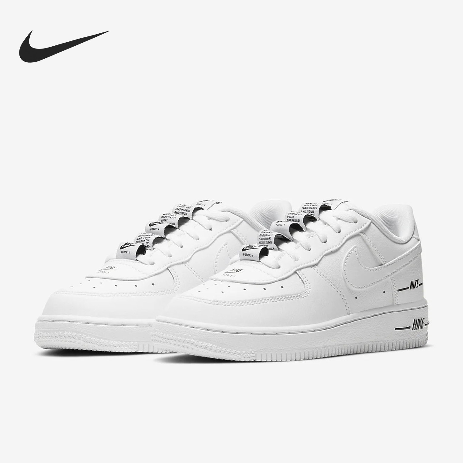 Nike/耐克正品Air Force 1 小童低帮耐磨运动时尚板鞋CJ4113-100,童鞋/婴儿鞋/亲子鞋,运动鞋,淘宝优惠券,粉丝福利购,淘宝优惠卷