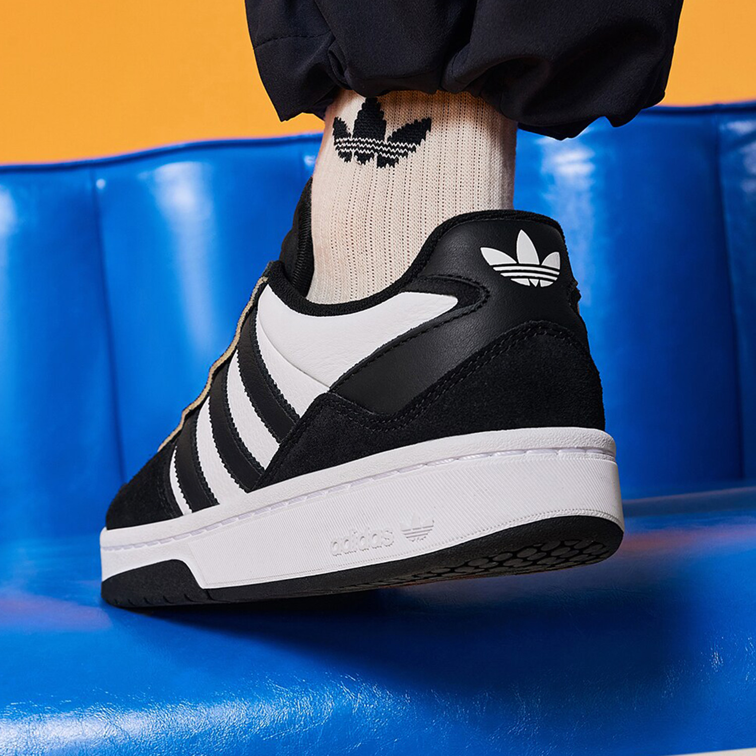 Adidas/阿迪达斯正品三叶草COURT REFIT男女休闲板鞋ID6067