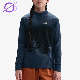 HQ9593 ACG大童运动宽松复古圆领休闲刺绣长袖 437 耐克正品 Nike