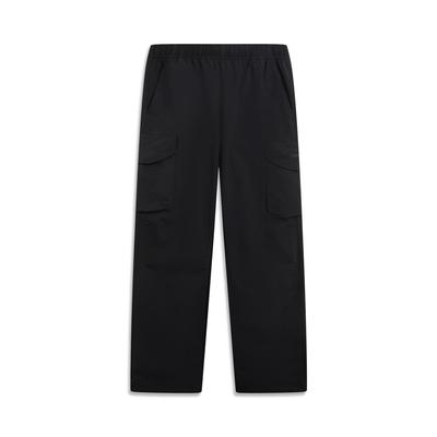 李宁正品反伍BADFIVE男子户外休闲运动训练梭织直筒长裤AYKV559