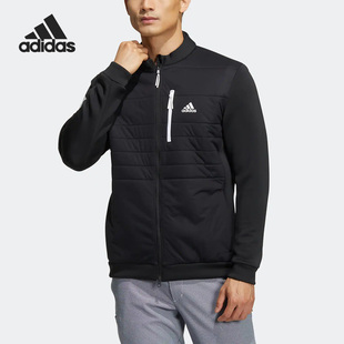 新款 秋季 男子高尔夫运动立领外套HG8295 阿迪达斯正品 Adidas