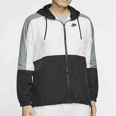 耐克休闲连帽男子运动外套正品