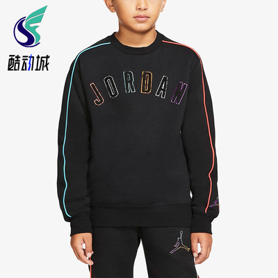 Nike/耐克正品JORDANJUMPMANAIR新款儿童经典圆领卫衣CT5383-010