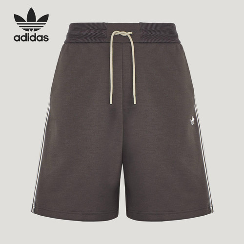 Adidas/阿迪达斯正品三叶草男士宽松经典运动针织透气短裤KY8489