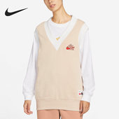女子休闲运动套头针织背心FD6402 Nike 新款 当季 126 耐克正品