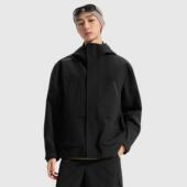 李宁正品 反光防泼水防风户外运动外套AJDV283 CF溯白龘男女同款