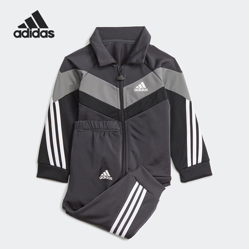 Adidas/阿迪达斯正品秋季新款婴童休闲运动长袖套装GT9512,童装/婴儿装/亲子装,套装,淘宝优惠券,粉丝福利购,淘宝优惠卷