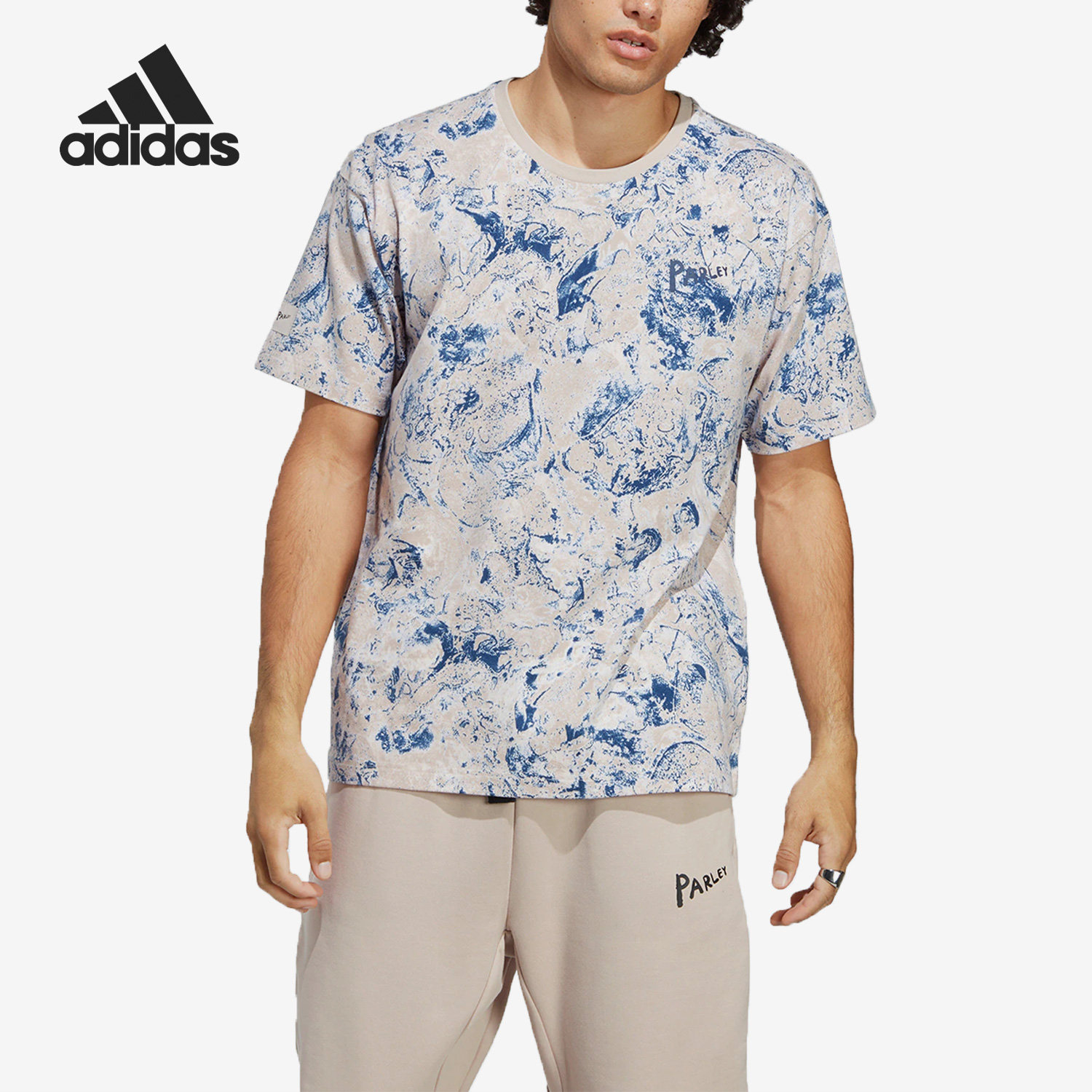 Adidas/阿迪达斯正品夏季新款男女透气休闲运动短袖T恤HR6976,运动服/休闲服装,运动T恤,淘宝优惠券,粉丝福利购,淘宝优惠卷