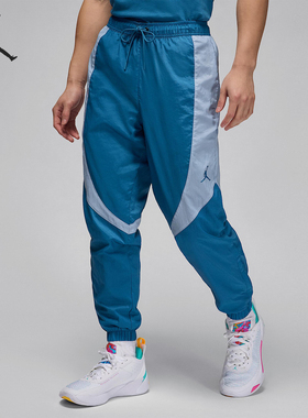 Nike/耐克正品JORDAN男士休闲运动束脚拼接耐穿长裤FN5851-457