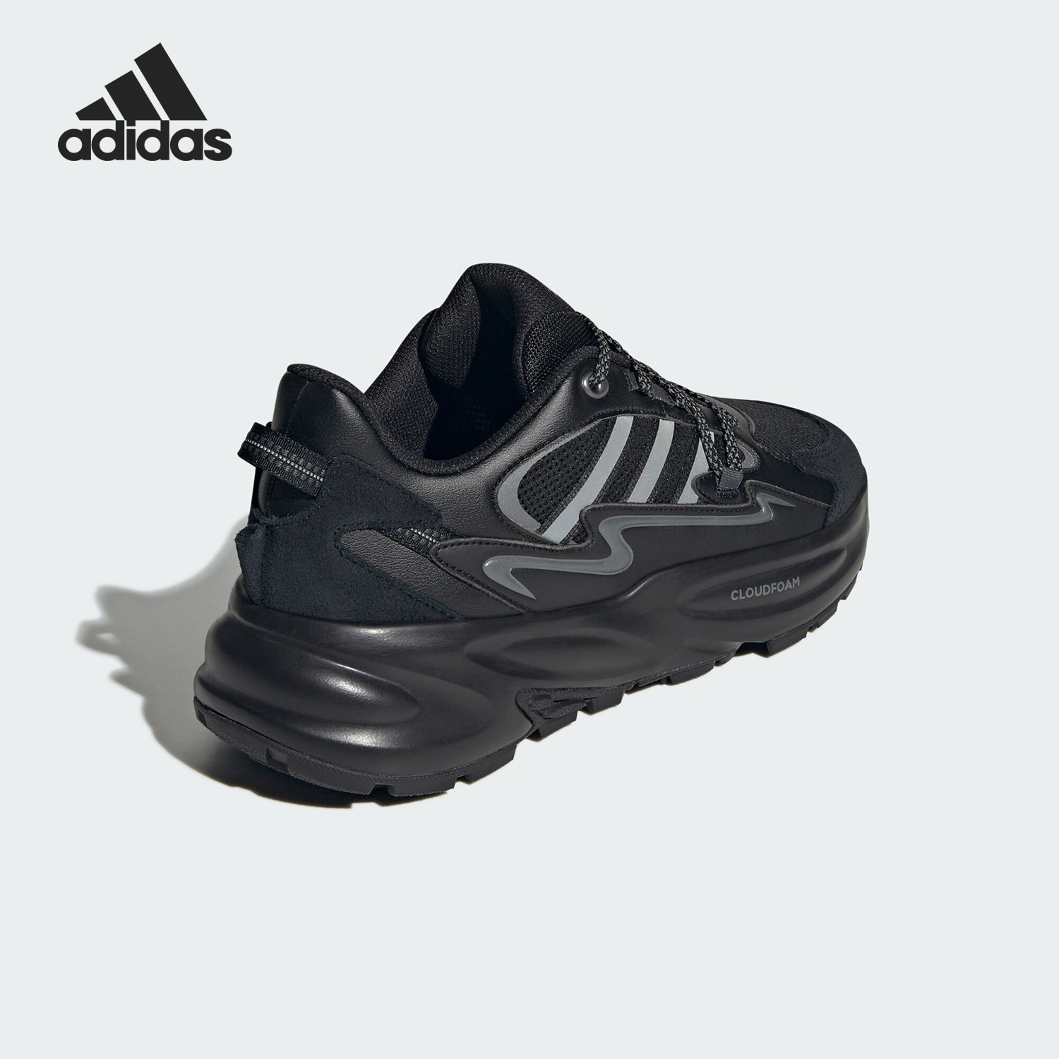 Adidas/阿迪达斯正品OZWAVE SURGE男女耐磨休闲老爹鞋JR3184