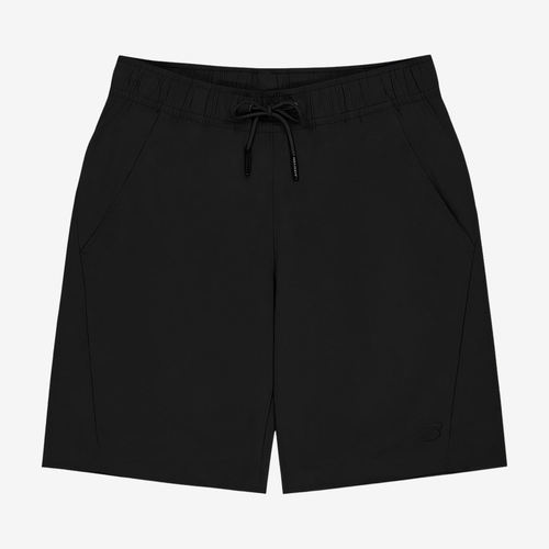 New Balance新百伦正品男松紧腰系带三分轻便舒适短裤AMS52316-BK
