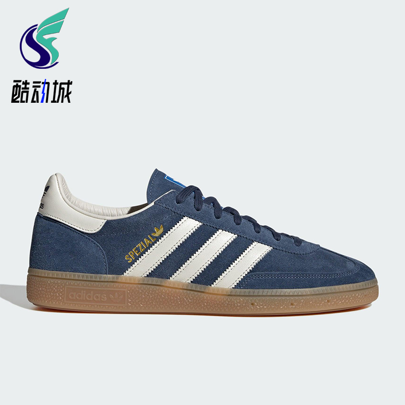 Adidas/阿迪达斯正品三叶草男女运动系带时尚潮流简约板鞋JR9534