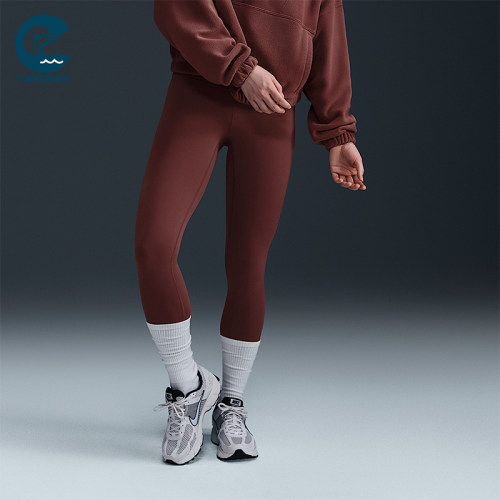Nike/耐克正品2025秋季款女士耐穿运动高腰紧身长裤DQ6014-218