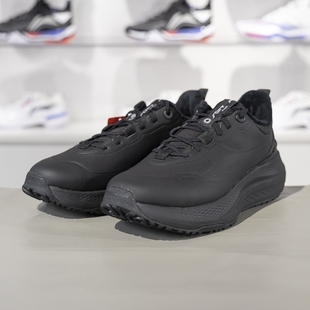 AGLU097 李宁正品 FLEECE男子加绒厚底耐磨潮流休闲鞋 PLUS SOFT