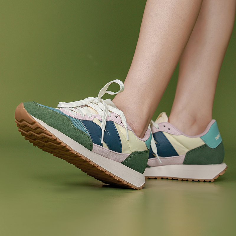 New Balance/NB正品运动女士时尚潮流复古系带透气休闲鞋WS237MP1