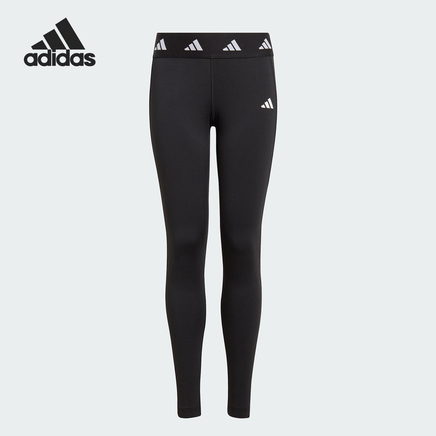Adidas/阿迪达斯正品秋季新款儿童贴合紧身运动长裤IM4673