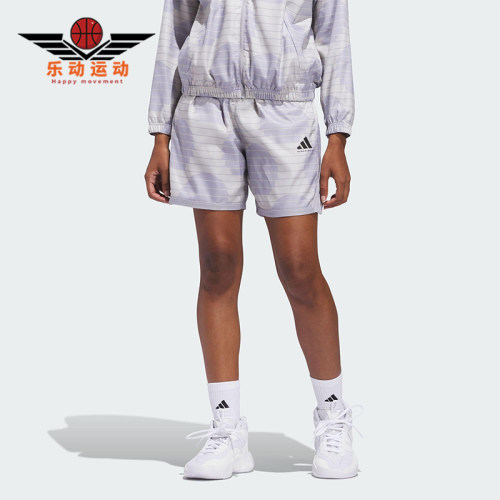 Adidas/阿迪达斯正品篮球系列女士运动经典透气训练短裤JC5916
