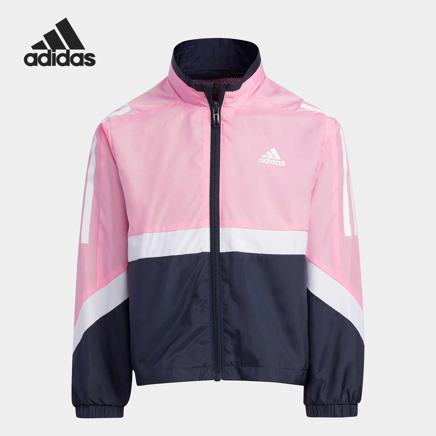 Adidas/阿迪达斯正品G CB WD JKT儿童田径运动夹克外套IB0269