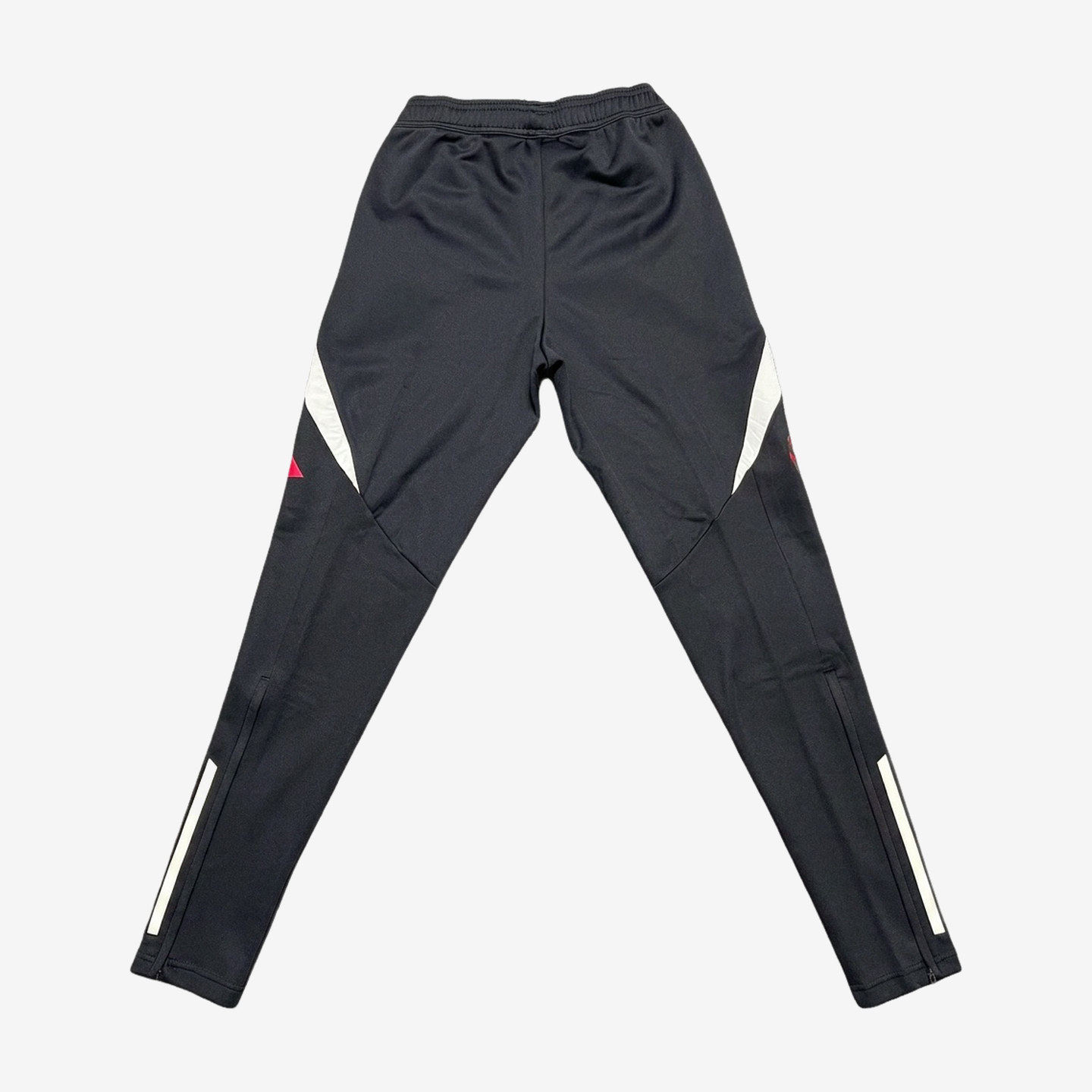 Adidas阿迪达斯正品曼联男子足球保暖系带合身运动长裤IS8084