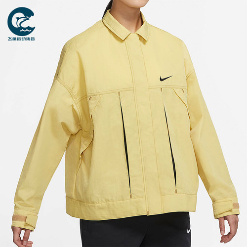 Nike/耐克正品2025冬季款女士日常翻领刺绣运动外套DM6204-304