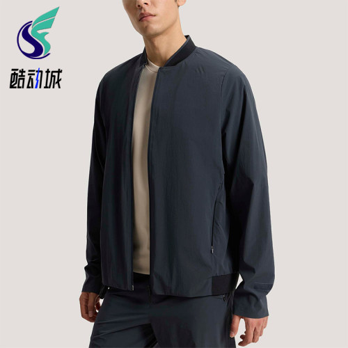Adidas/阿迪达斯正品春秋男士透气凉感运动复古简约夹克KE4039
