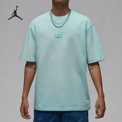 Nike/耐克正品JORDAN男士透气休闲运动针织短袖T恤FZ1915-368