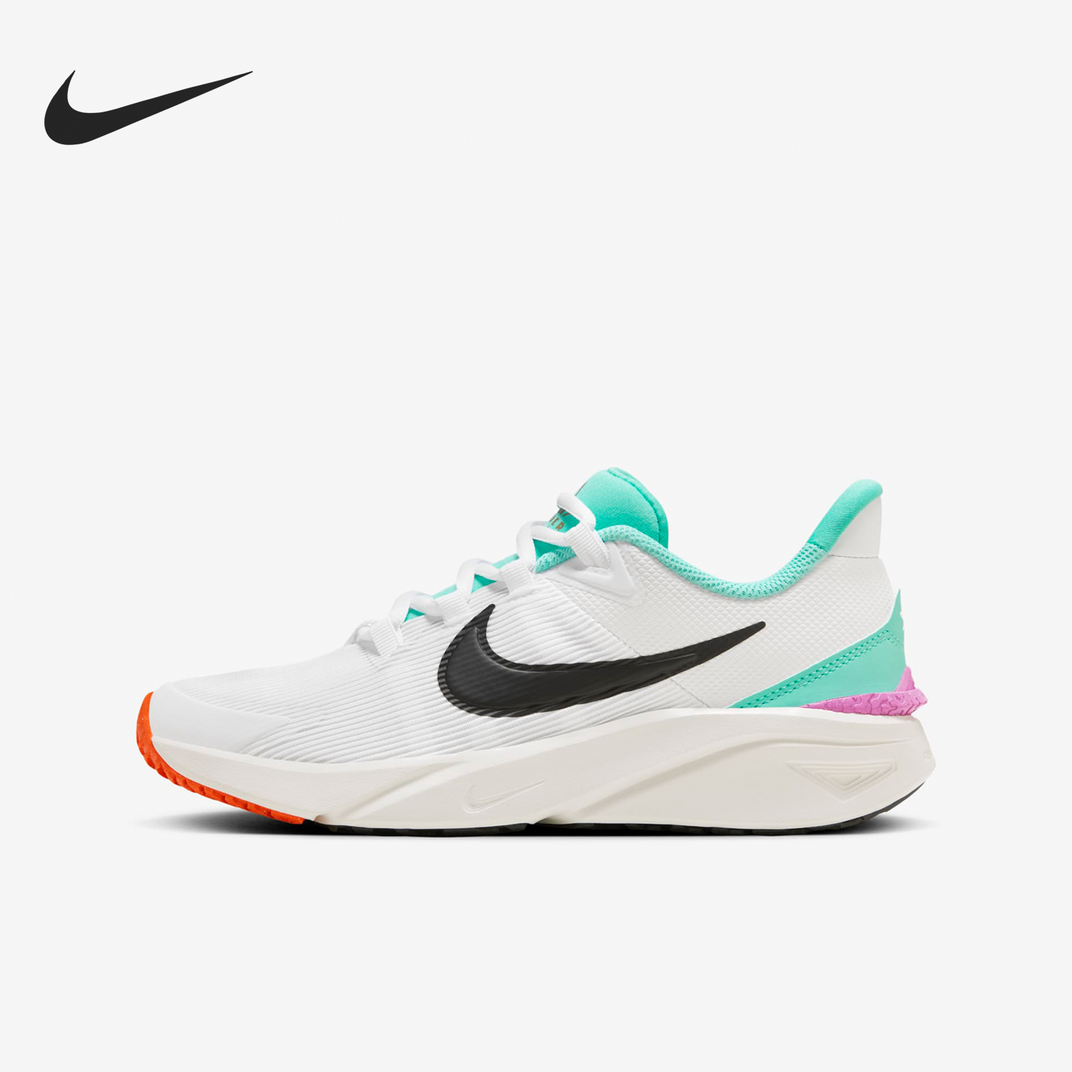 Nike/耐克正品当季新款GS女子大童减震耐磨跑步鞋HQ1187-101