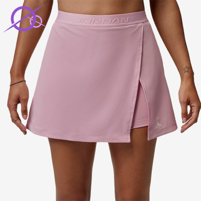 Nike/耐克正品JORDAN新款女粉色轻盈速干经典纯色短裙IH4566-676