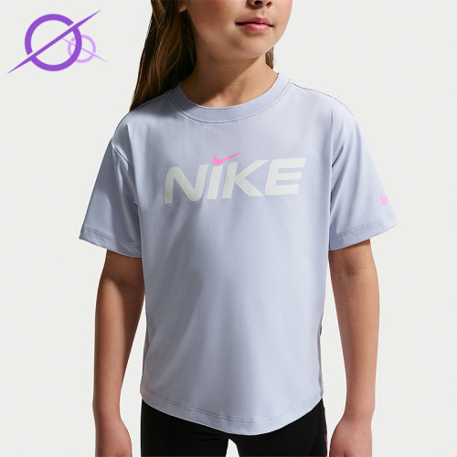 Nike/耐克正品Easy Breezy小童防晒凉感经典短袖T恤IW1763-055