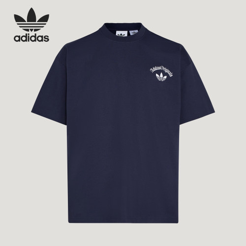 Adidas/阿迪达斯正品夏季款男士柔软舒适经典休闲短袖T恤KT3042