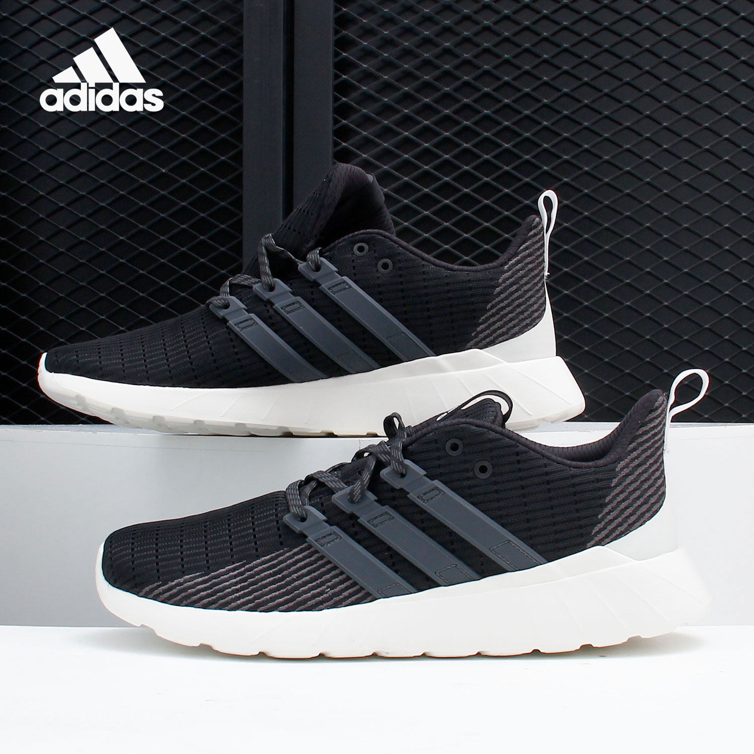 Adidas/阿迪达斯正品新款NEO QUESTAR FLOW男子运动休闲鞋 EG3205