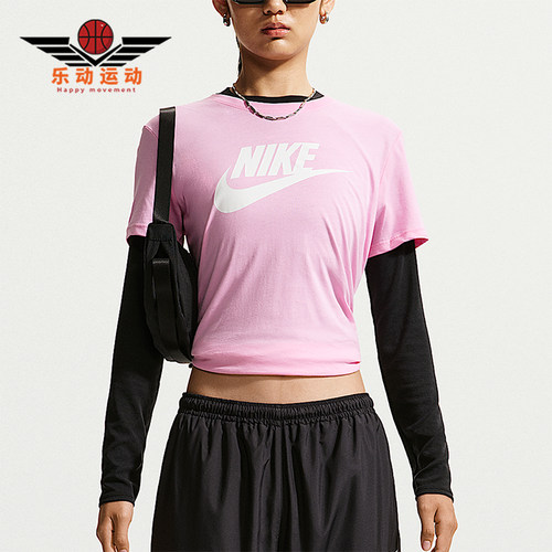 Nike/耐克正品女士透气经典套头圆领时尚短袖T恤DX7907-621