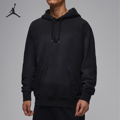 Nike/耐克正品JORDAN男士休闲连帽套头针织运动卫衣FV7250-010