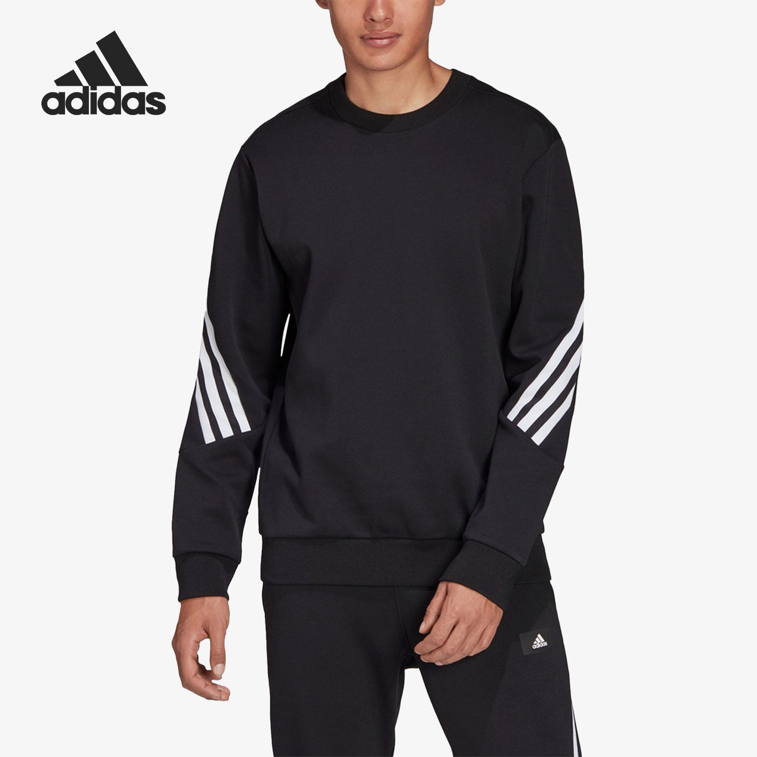 阿迪达斯正品男子套头衫卫衣