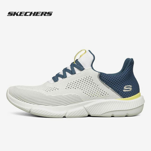 Skechers/斯凯奇正品2021新款男子透气镂空网布运动休闲鞋 210281
