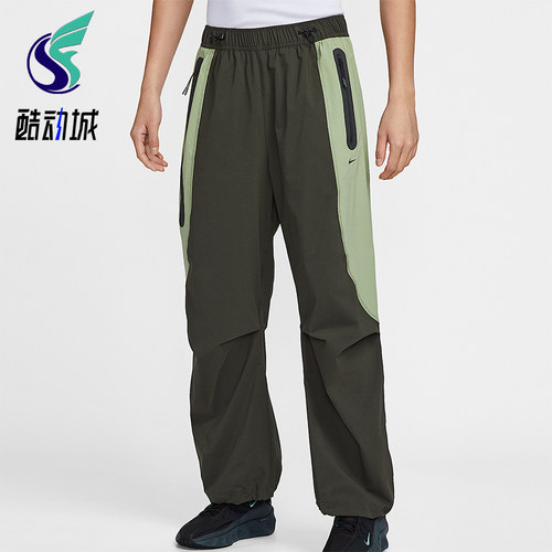 Nike/耐克正品Dri-FIT男士休闲拼接宽松运动束脚长裤IH8467-355